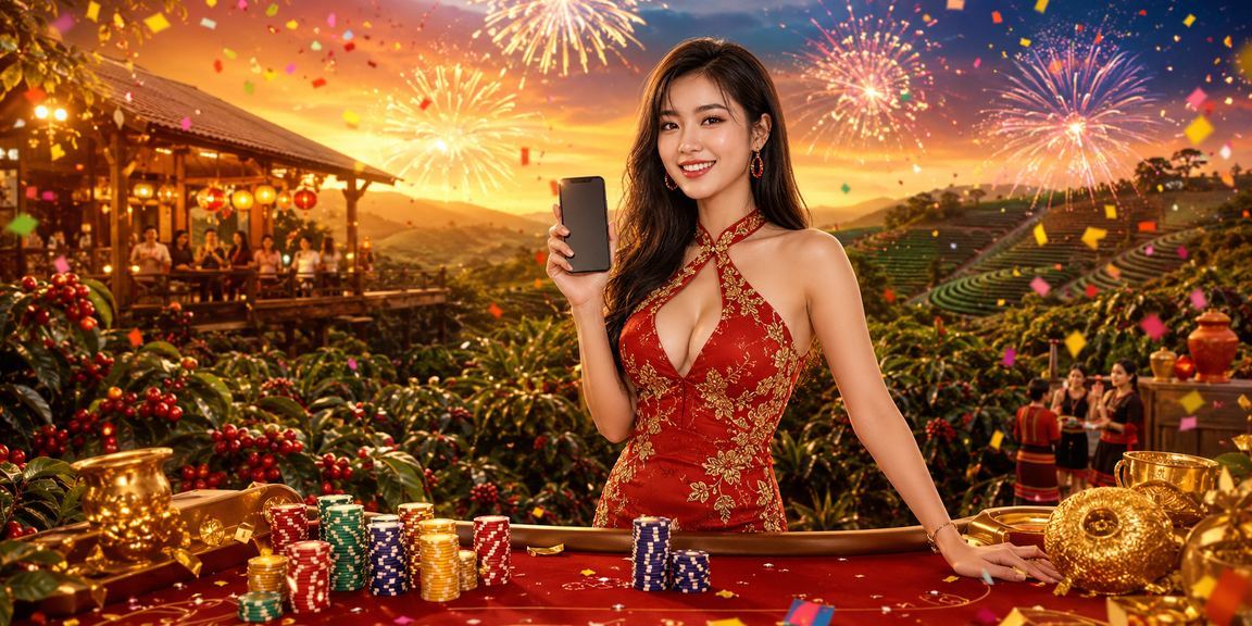 Không gian quán cà phê Buôn Ma Thuột nơi người dùng thư giãn và truy cập wh40k trên điện thoại