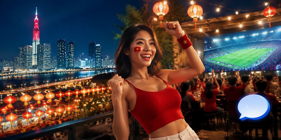 Màn hình giao diện casino trực tuyến dành cho người dùng Việt Nam